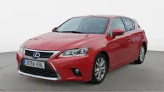 Rojo Usado 2017 Lexus CT200h Executive Line Utilitario | 15.864 € (Precio justo)