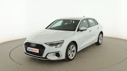 Usado Audi A3 Sportback Advanced 110 CV (80 kW) 2021 Blanco Utilitario