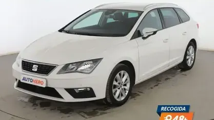 Brugt Seat Leon Style 115 HK (84 kW) 2019 Hvid Stationcar