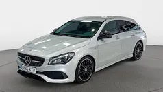 Gris plata Usado 2019 Mercedes CLA200 Shooting Brake AMG Familiar | 20.682 € (Super precio)