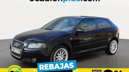 Negro Usado 2007 Audi A3 Ambition Utilitario | 8750 € (Precio justo)