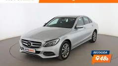 Gris Usado 2015 Mercedes C220 Avantgarde Berlina | 19.299 € (Buen precio)