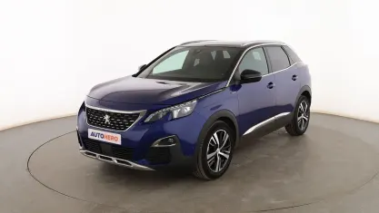 Usado Peugeot 3008 GT-line 181 CV (133 kW) 2019 Azul SUV