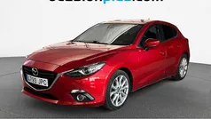 Rojo Usado 2016 Mazda 3 Luxury Utilitario | 13.490 € (Precio justo)
