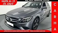 Gris Usado 2019 Mercedes C200 Avantgarde Familiar | 21.990 € (Buen precio)