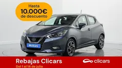 Gris Usado 2021 Nissan Micra Acenta Utilitario | 12.490 € (Precio justo)