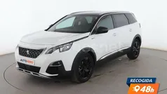 Blanco Usado 2018 Peugeot 5008 GT-line Monovolumen | 18.499 € (Precio justo)