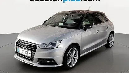 Usado Audi A1 Sportback S-Line 125 CV (91 kW) 2018 Gris plata Utilitario