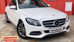 Blanco Usado 2015 Mercedes C220 Berlina | 22.390 € (Precio justo)