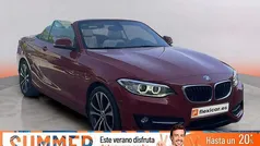 Rojo Usado 2015 BMW 218 Descapotable | 18.770 € (Precio justo)