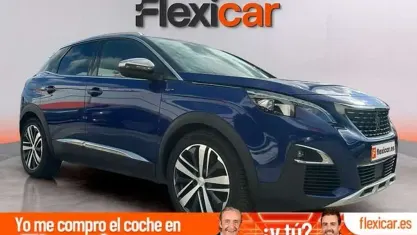 Usado Peugeot 3008 GT 180 CV (132 kW) 2018 Azul SUV