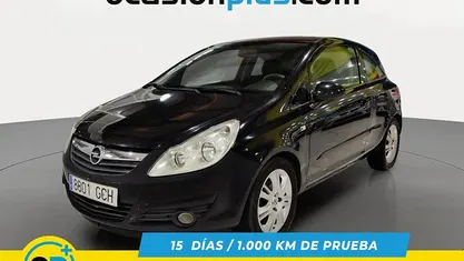 Usado Opel Corsa Enjoy 80 CV (58 kW) 2008 Negro Utilitario