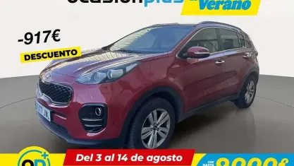 Usado Kia Sportage 132 CV (97 kW) 2017 Rojo SUV