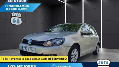 Usado VW Golf VI Advance 105 CV (77 kW) 2009 Gris / plata Utilitario