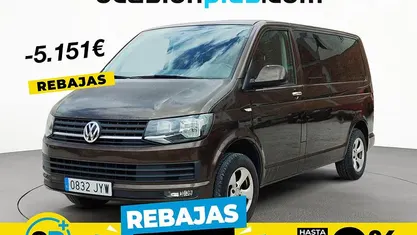 Marrón Usado 2017 VW Caravelle Trendline Monovolumen | 23.139 € (Buen precio)