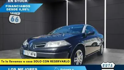 Begagnad Renault Mégane Cabriolet Dynamique 106 HK (77 kW) 2009 Svart Cab