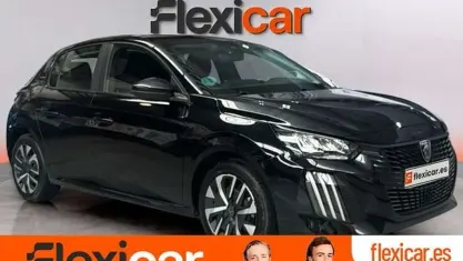Usado Peugeot 208 Style 101 CV (74 kW) 2024 Negro Utilitario
