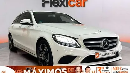 Usado Mercedes C200 160 CV (117 kW) 2019 Blanco Familiar