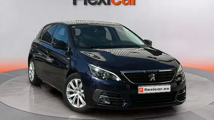 Usado Peugeot 308 Style 131 CV (96 kW) 2020 Azul Berlina