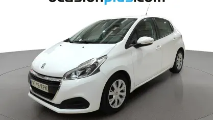 Usado Peugeot 208 Active 99 CV (72 kW) 2018 Blanco Utilitario