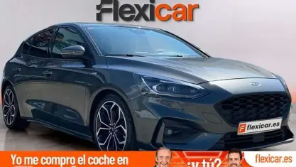 Usado Ford Focus ST-Line 120 CV (88 kW) 2019 Gris Utilitario