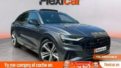 Usado Audi Q8 S-line plus 286 CV (210 kW) 2022 Gris SUV