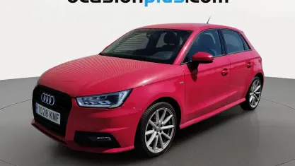 Usado Audi A1 Sportback S-Line 90 CV (66 kW) 2018 Rojo Utilitario