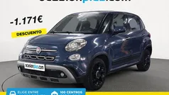 Azul Usado 2021 Fiat 500L Cross Monovolumen | 12.290 € (Precio justo)