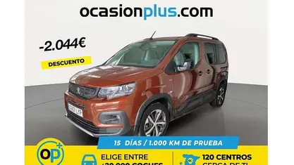 Usado Peugeot Rifter GTi 131 CV (96 kW) 2022 Marrón Monovolumen