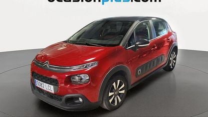 Usado Citroën C3 Feel 82 CV (60 kW) 2019 Rojo Utilitario