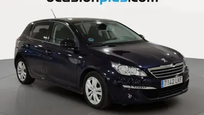 Usado Peugeot 308 Style 120 CV (88 kW) 2020 Azul Utilitario