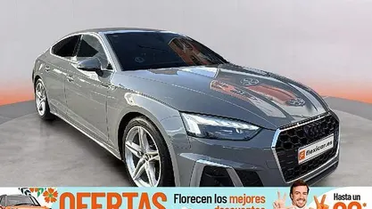 Usado Audi A5 Sportback 163 CV (119 kW) 2021 Gris Utilitario