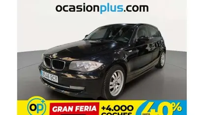 Usado BMW 118 143 CV (105 kW) 2008 Negro Utilitario