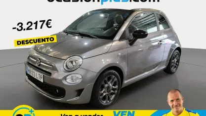Usado Fiat 500 Connect 70 CV (51 kW) 2021 Gris Descapotable