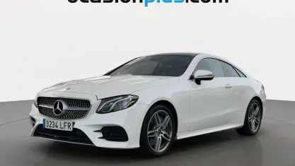 Usado Mercedes E350 AMG 299 CV (219 kW) 2020 Blanco Coupe