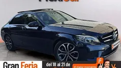 Gris Usado 2018 Mercedes C200 Berlina | 24.990 € (Precio justo)