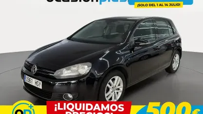 Usado VW Golf VI Sport 140 CV (102 kW) 2011 Negro Utilitario