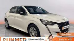 Blanco Usado 2022 Peugeot 208 Active Utilitario | 11.490 € (Buen precio)