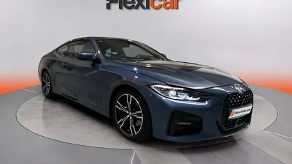 Usado BMW 420 190 CV (139 kW) 2021 Azul Coupe