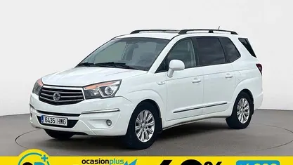 Usado SsangYong Rodius Limited 155 CV (114 kW) 2014 Blanco Monovolumen
