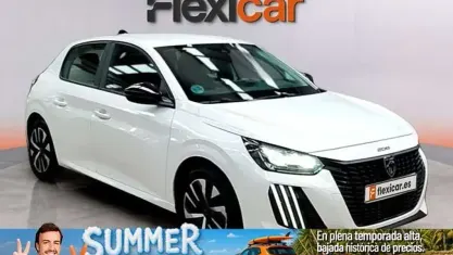Usado Peugeot 208 Style 101 CV (74 kW) 2024 Blanco Utilitario