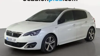 Usado Peugeot 308 GT-line 131 CV (96 kW) 2015 Blanco Utilitario