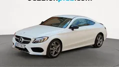 Blanco Usado 2018 Mercedes C220 AMG Coupe | 25.910 € (Precio justo)
