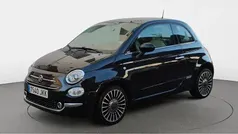 Negro Usado 2015 Fiat 500 Lounge Utilitario | 8450 € (Precio justo)