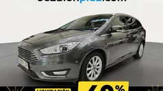 Gris Usado 2015 Ford Focus Titanium Monovolumen | 8190 € (Precio justo)