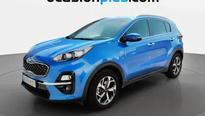 Usado Kia Sportage Plus 116 CV (85 kW) 2019 Azul SUV