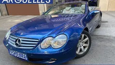 Azul Usado 2004 Mercedes SL350 Descapotable | 19.490 € (Precio justo)