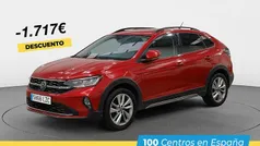 Rojo Usado 2022 VW Taigo Life SUV | 18.890 € (Precio justo)