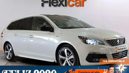 Blanco Usado 2021 Peugeot 308 SW GT Familiar | 11.690 € (Super precio)