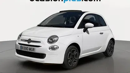 Usado Fiat 500C Club 71 CV (52 kW) 2023 Blanco Descapotable
